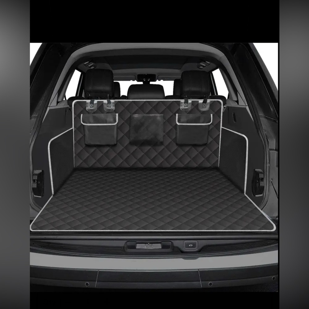 🆕 🖤 Premium Black Car Trunk Mat